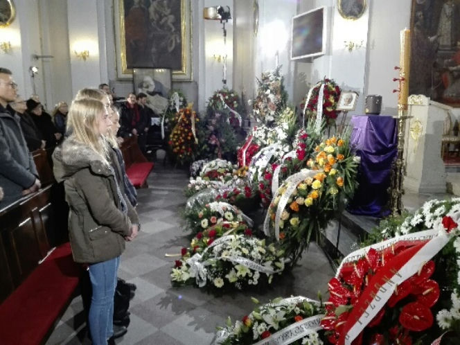 Witold Pyrkosz pogrzeb Góra Kalwaria