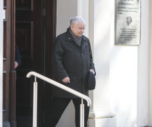 Kaczyński modlił się za Polskę