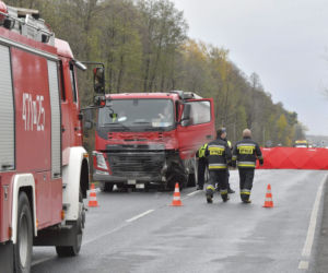 Śmiertelny wypadek na DK61