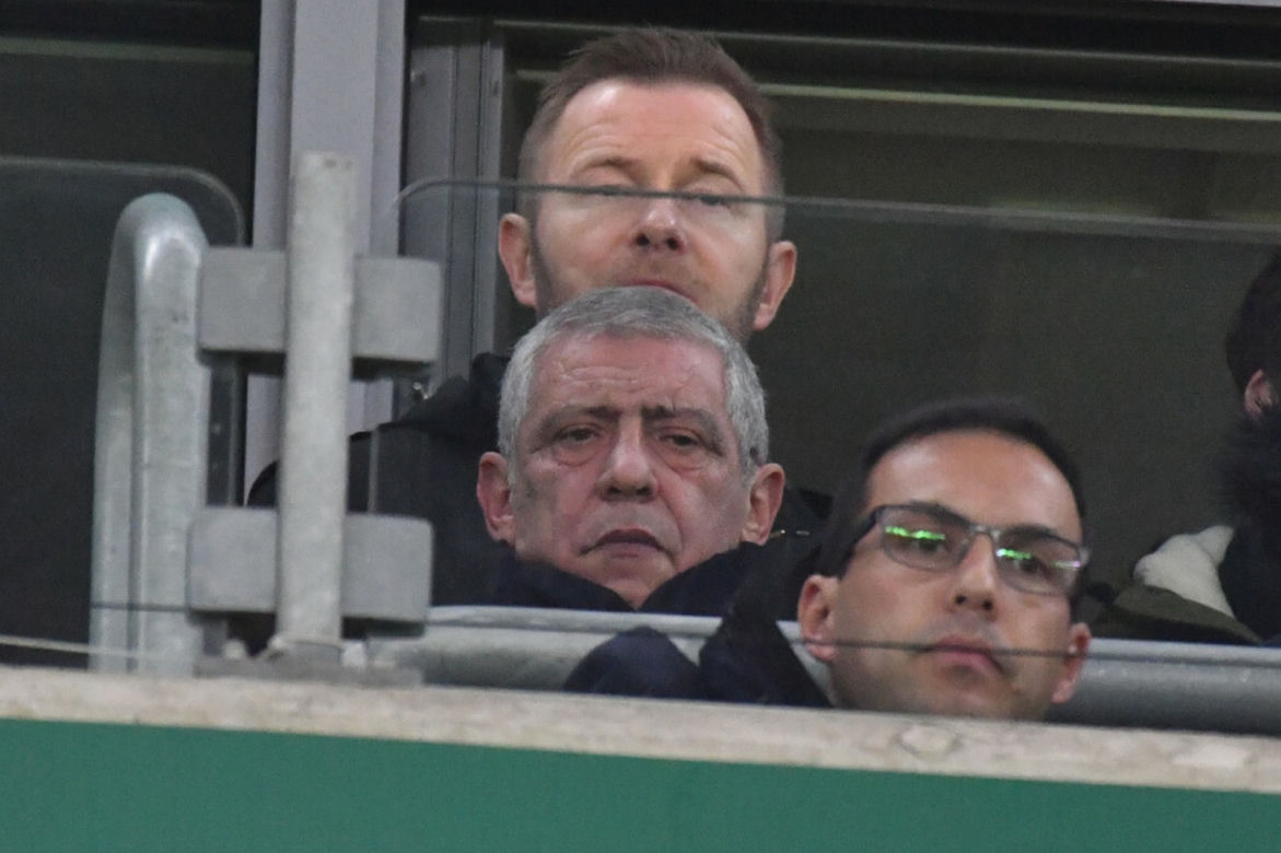 Fernando Santos pierwszy raz na meczu Ekstraklasy