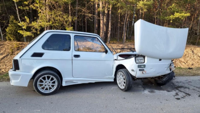 Wypadek w pow biłgorajskim