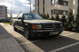 Mercedes SEC 500 Kamila Durczoka