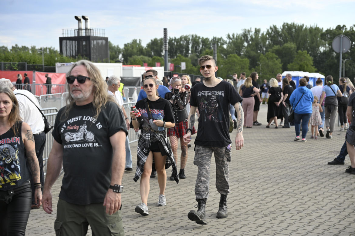 Tłumy przybyły na koncert Iron Maiden na PGE Narodowym