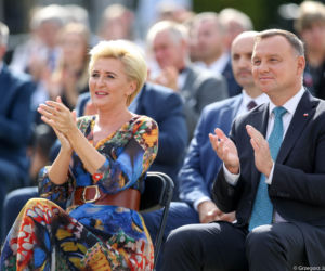 Para prezydencka na dożynkach