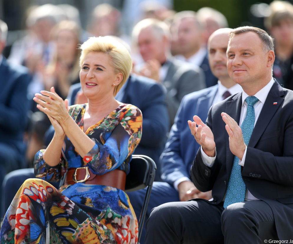 Para prezydencka na dożynkach