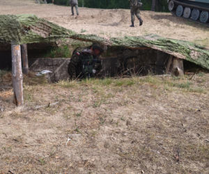Zajęcia taktyczne na poligonie w Toruniu zwieńczyły cykl szkoleń WOT we współpracy z Gwardią Narodową Stanu Illinois