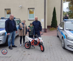 Prezent urodzinowy na komendzie