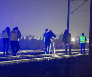 Śmiertelne potrącenie na torach