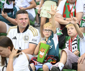 Legia Warszawa - Zagłębie Lubin: Zdjęcia kibiców