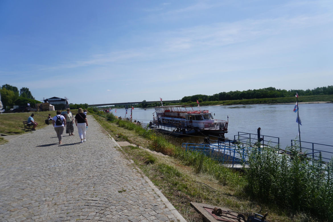 Sandomierz. Wisła i Bulwary Wiślane