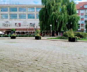Plac Orła Białego w przeddzień rozpoczęcia przebudowy