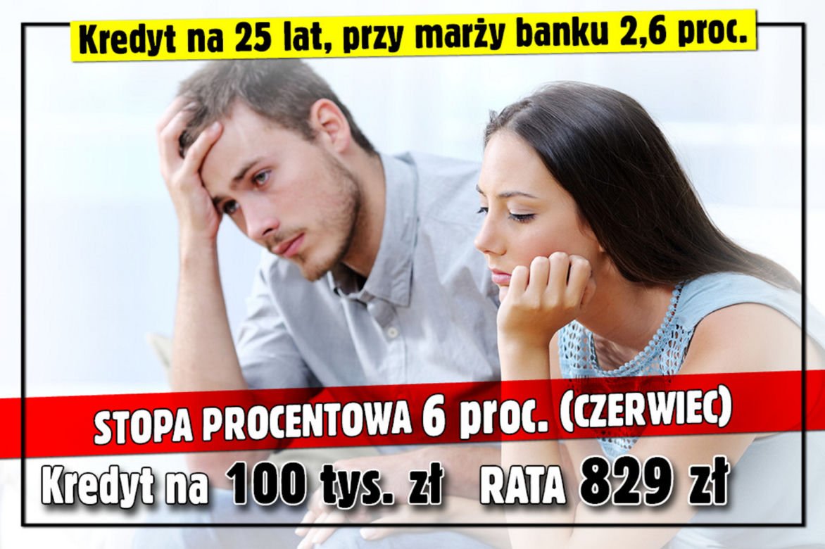 Raty kredytów od lipca