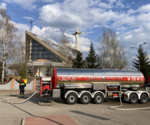 Pożar kościoła pw. św. Maksymiliana Marii Kolbego w Białymstoku