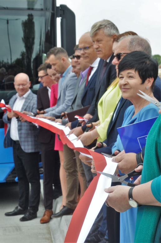 Otwarcie dworca autobusowego w Ciechocinku