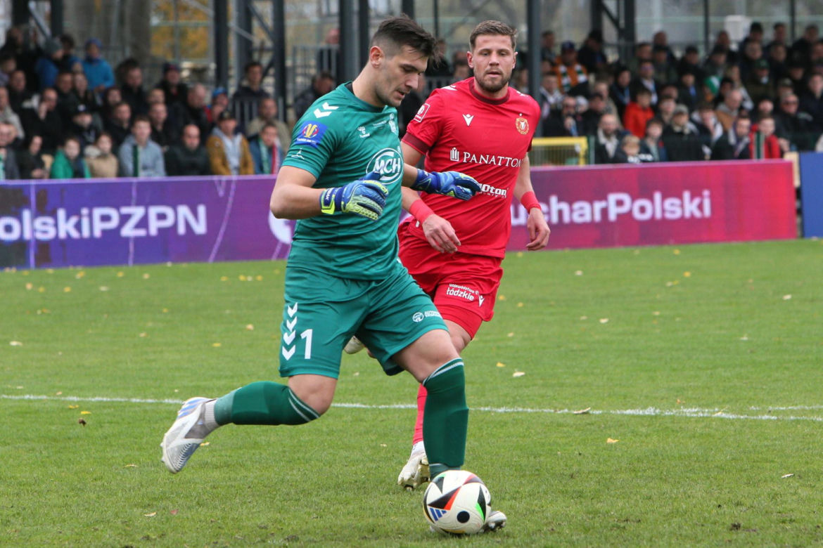 Lechia Zielona Góra - Widzew w Pucharze Polski