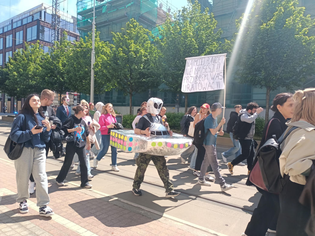 Korowód studencki rozpoczyna Juwenalia Śląskie 2025 w Katowicach