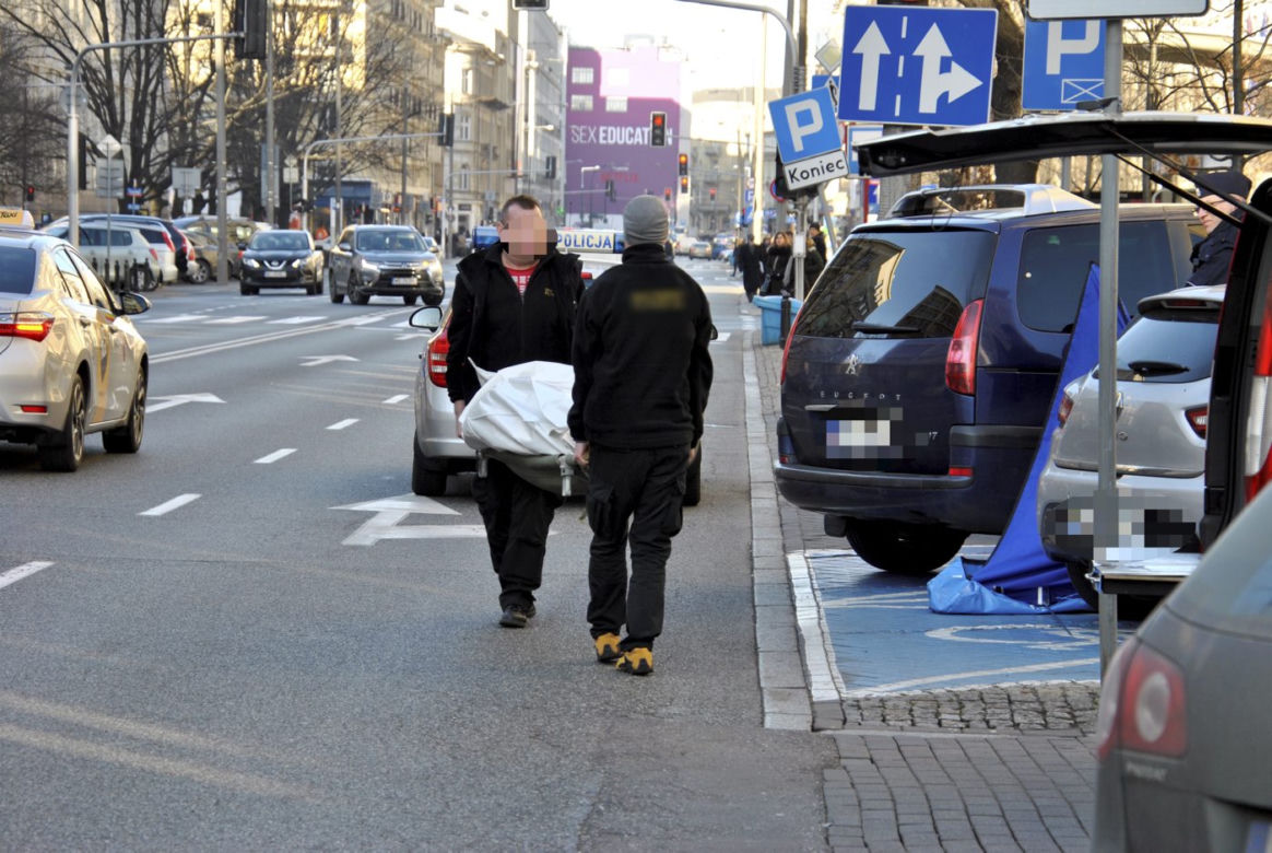 Makabra w centrum miasta