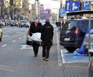 Makabra w centrum miasta