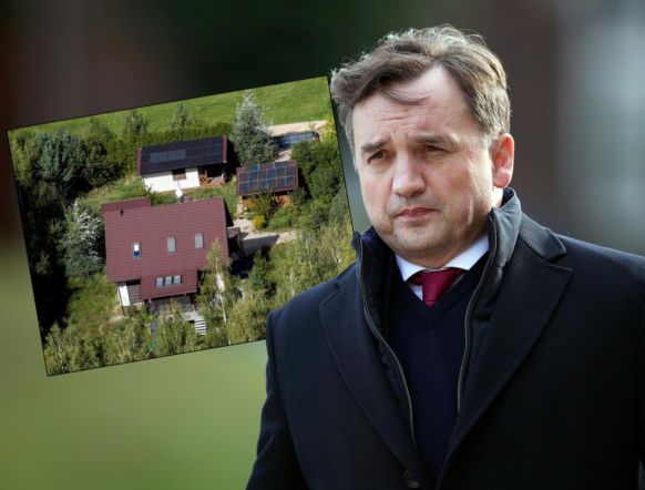 Posiadłość tęskni za gospodarzem. Ziobry nie ma, dom zarasta