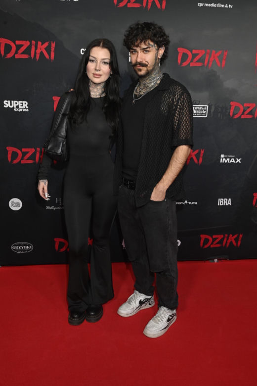 Gwiazdy na przedpremierze filmu "Dziki"