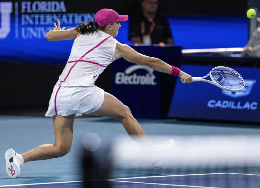 Turniej WTA 1000 w Miami 2024. Iga Świątek przegrała z Rosjanką Jekateriną Aleksandrową