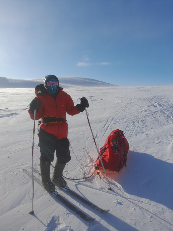  Polka samotnie weszła na Newtontoppen (1713 m), najwyższy szczyt wyspy Spitsbergen. Zrobiła to z bronią! 