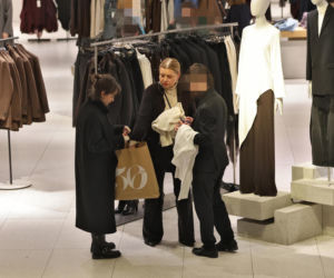 Małgorzata Ostrowska-Królikowska na zakupach