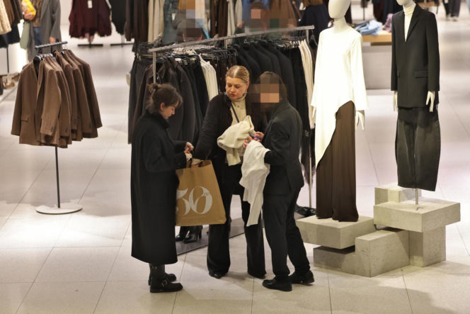 Małgorzata Ostrowska-Królikowska na zakupach