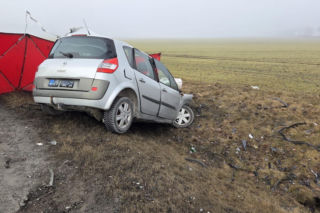 Tragedia na DK 15 niedaleko Inowrocławia! Kierowca osobówki zginął na miejscu [ZDJĘCIA]