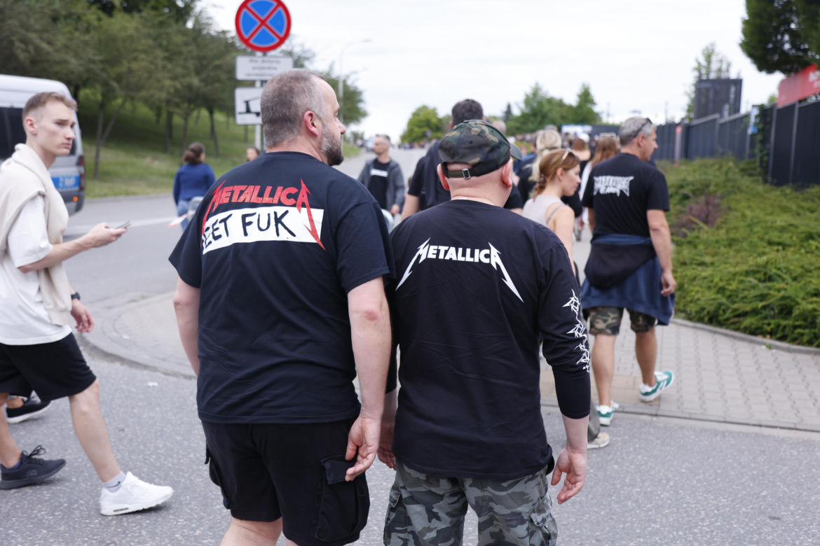 Koncert zespołu Metallica na PGE Narodowym w Warszawie