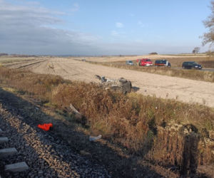 Tragedia na przejeździe kolejowym w Antoniówce [ZDJĘCIA]