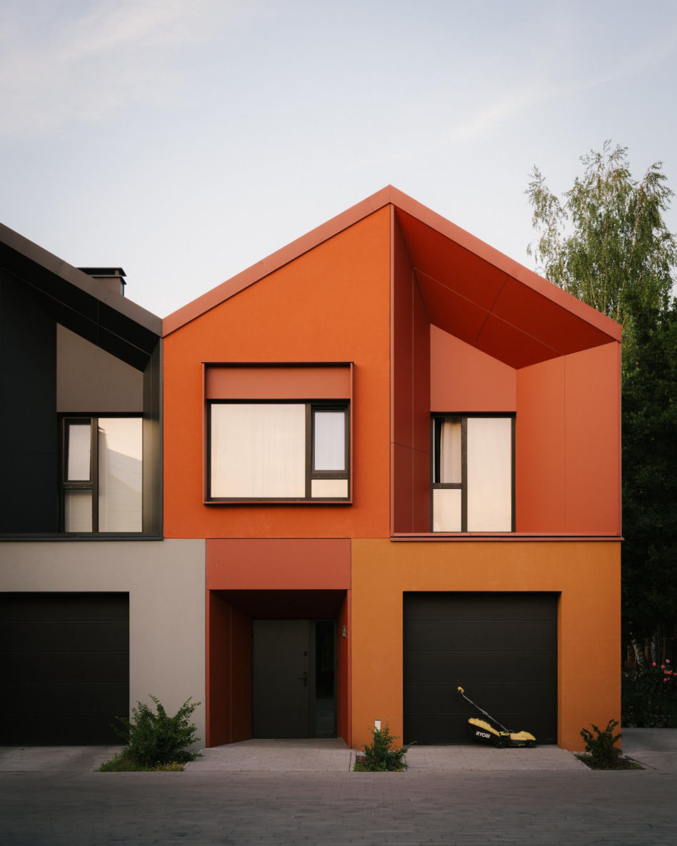 Zespół 10 domów jednorodzinnych, ul. Borków 58, Warszawa