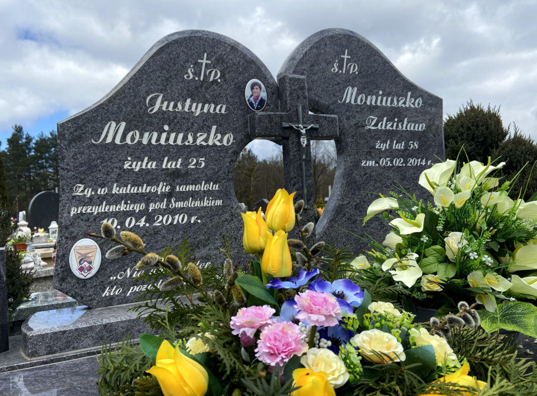 Grób Justyny Moniuszko 
