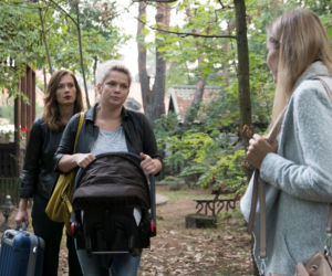 Przyjaciółki 6 sezon odc. 71. Zuza (Anita Sokołowska), Inga (Małgorzata Socha), Patrycja (Joanna Liszowska)