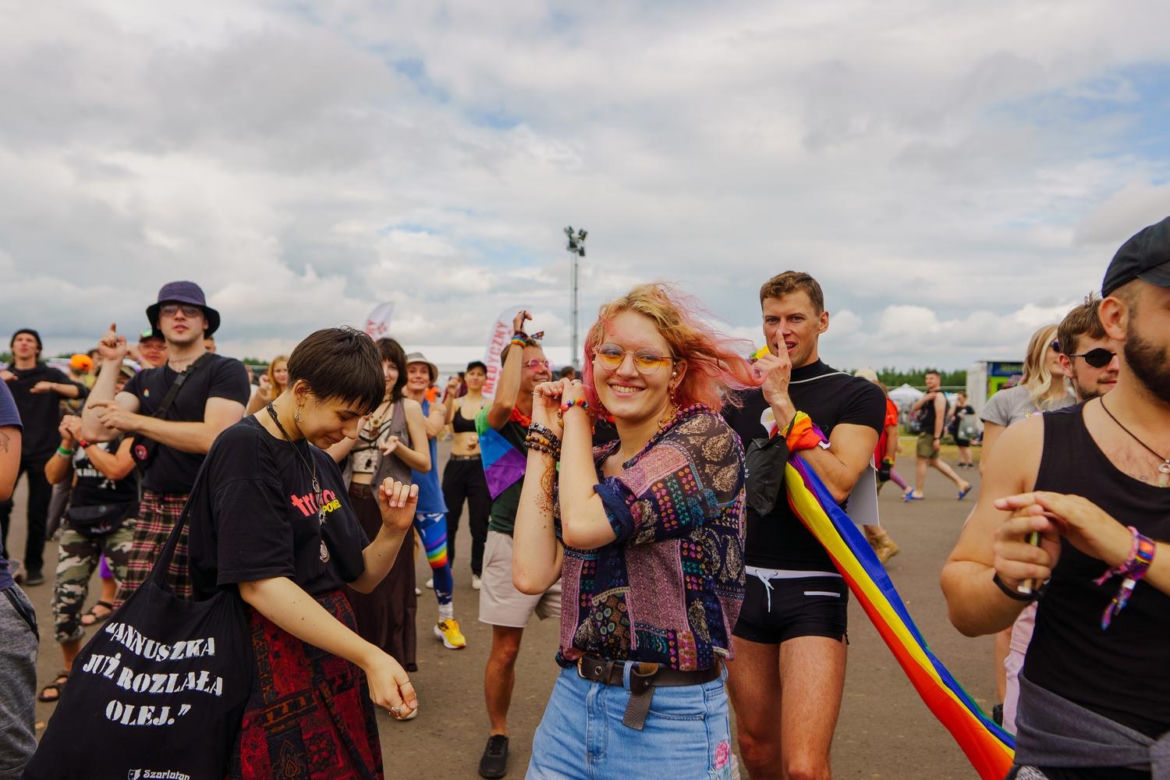 Marsz Równości na Pol’and’Rock Festival 2023
