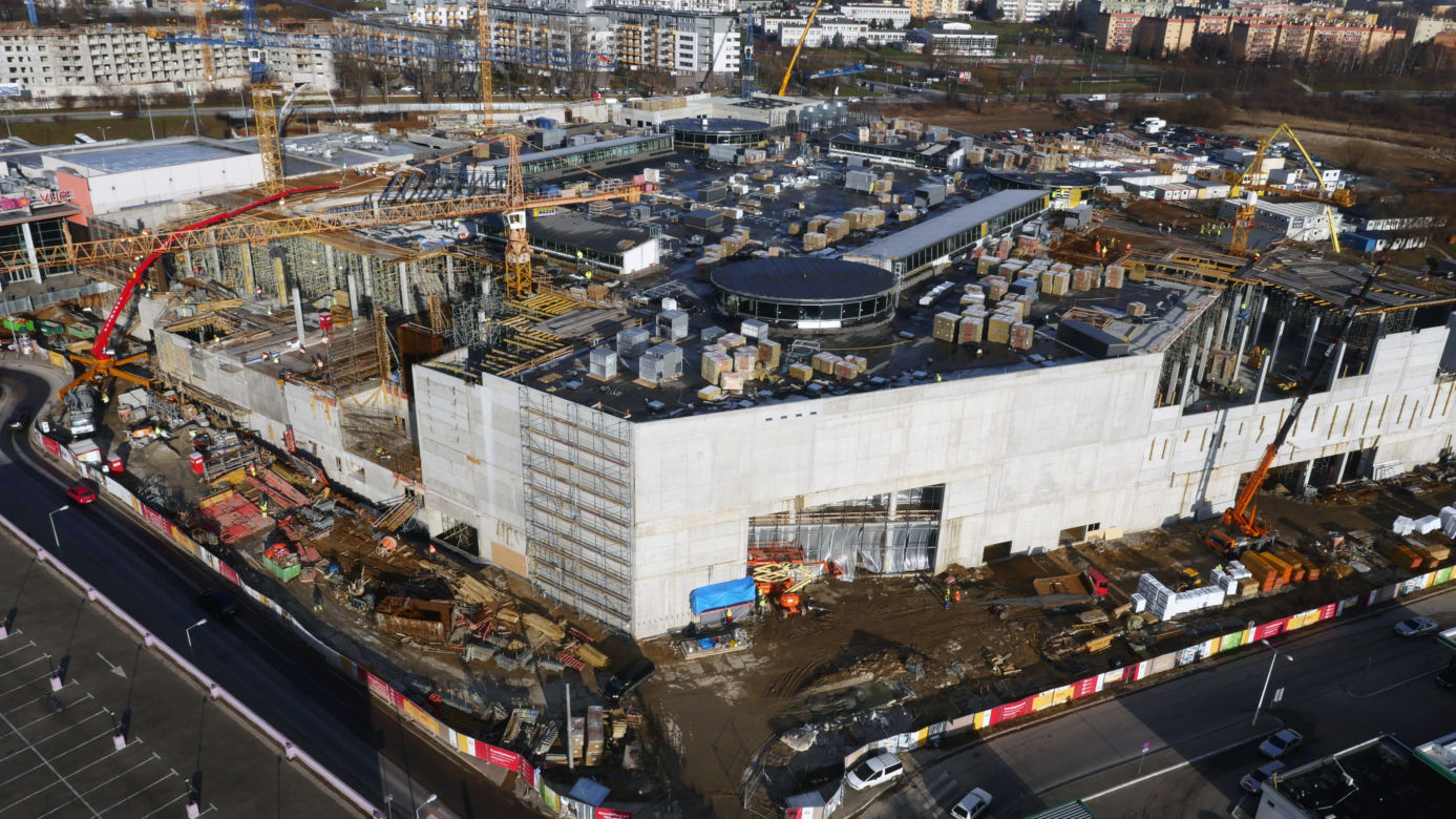 Tak rośnie Centrum Serenada [GALERIA ZDJĘĆ]