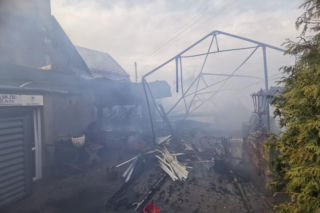 Ogromny pożar na Dolnym Śląsku. Znany zajazd stanął w ogniu