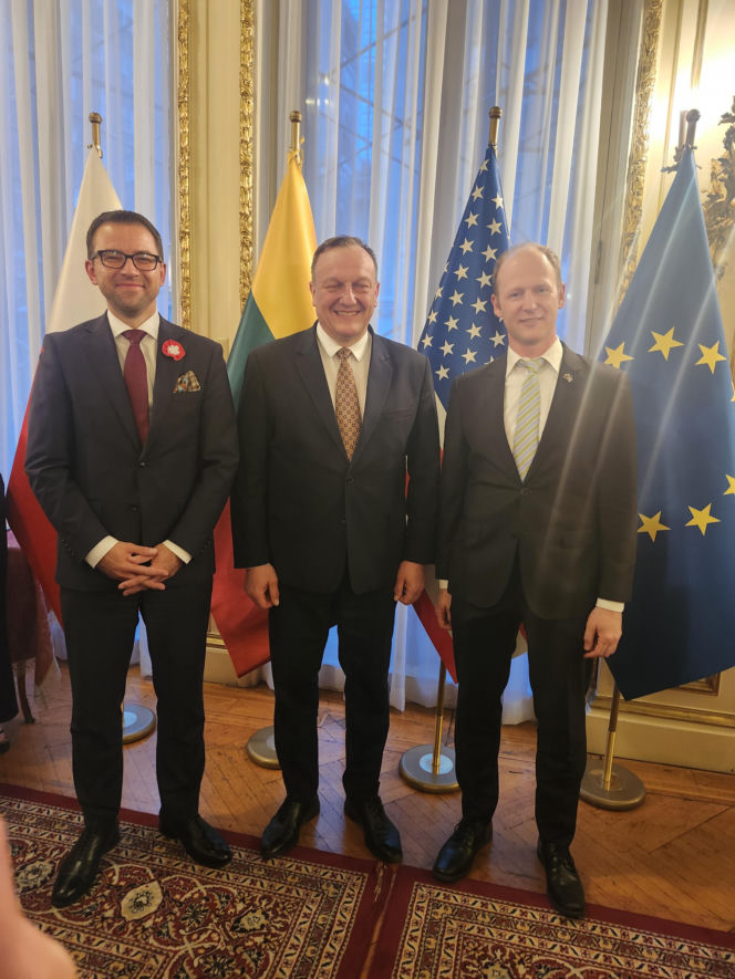 Uroczyste obchody rocznicy uchwalenia Konstytucji 3 Maja w Konsulacie RP w NY