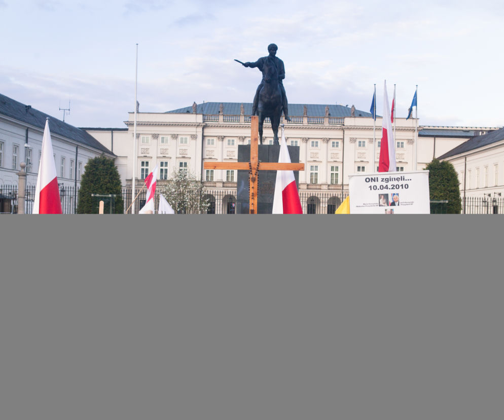 Pałac prezydencki krzyż