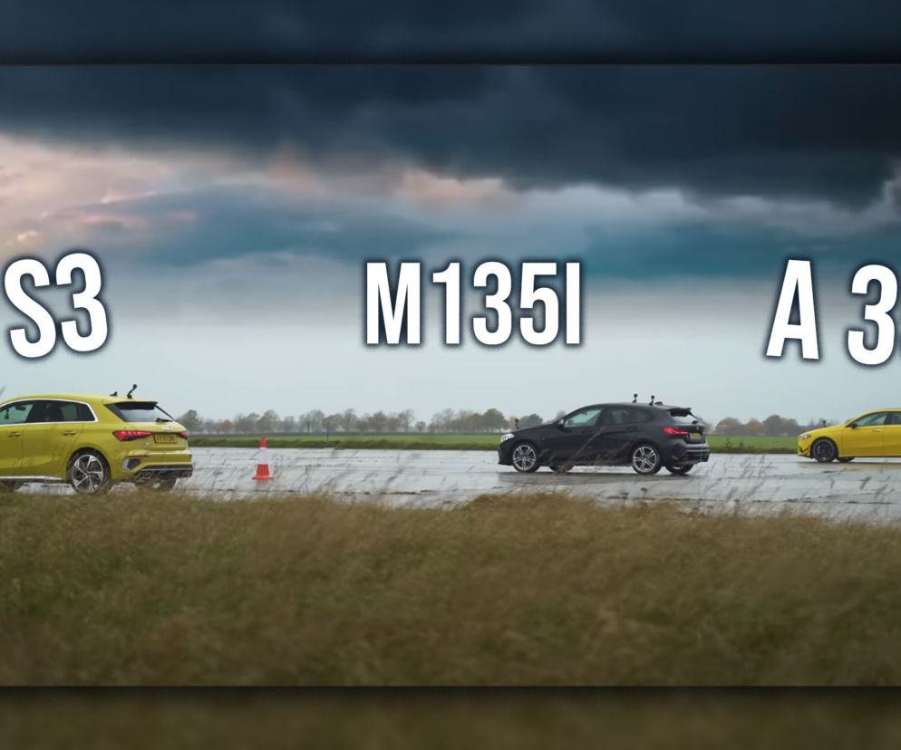 Audi S3 vs BMW M135i vs Mercedes-AMG A 35