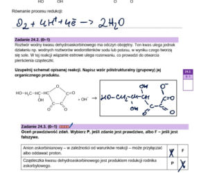 Matura próbna CKE 2026 - chemia. Poprawne odpowiedzi