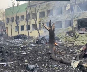 Tak wygląda wojna Putina. Barbarzyński atak wojsk rosyjskich na szpital w Mariupolu