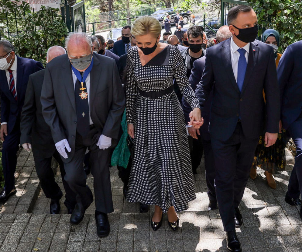 Agata Duda znowu w szpilkach
