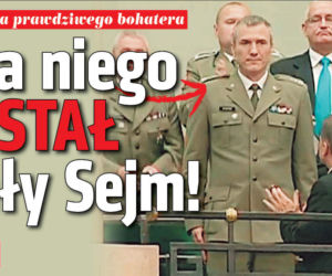 Dla niego wstał cały Sejm !