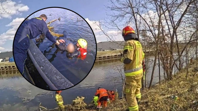 „Jego głowa raz po raz znikała pod powierzchnią wody”. Tonący 69-latek rozpaczliwie wzywał pomocy
