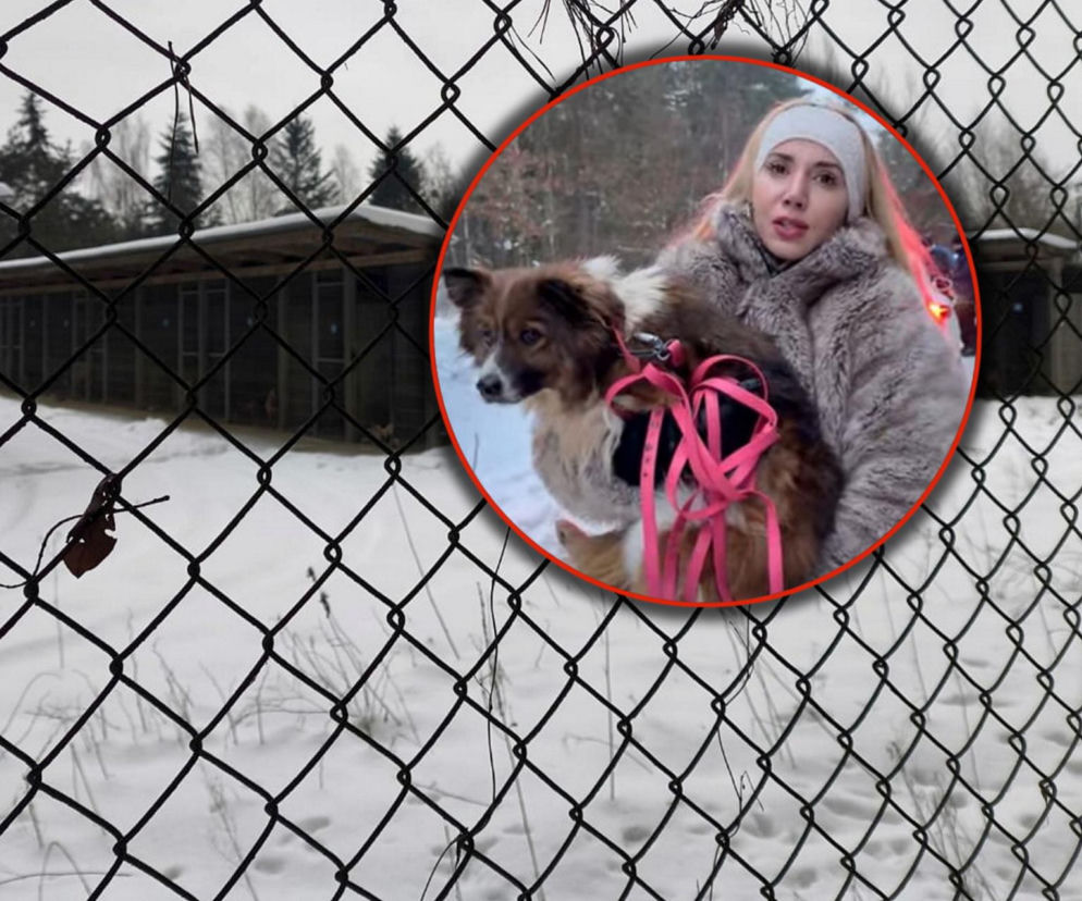 Marianna Schreiber na proteście w Sobolewie