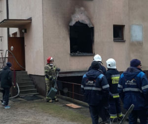 Głęboki Bród. Pożar domu. Ogień pojawił się w kuchni