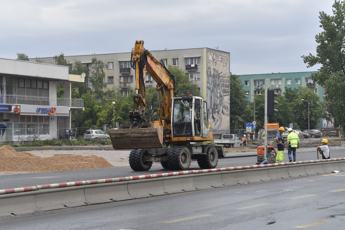 Przebudowa drogi krajowej 61 w Legionowie