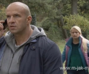 M jak miłość. Marzenka (Olga Szomańska), Andrzejek (Tomasz Oświeciński)