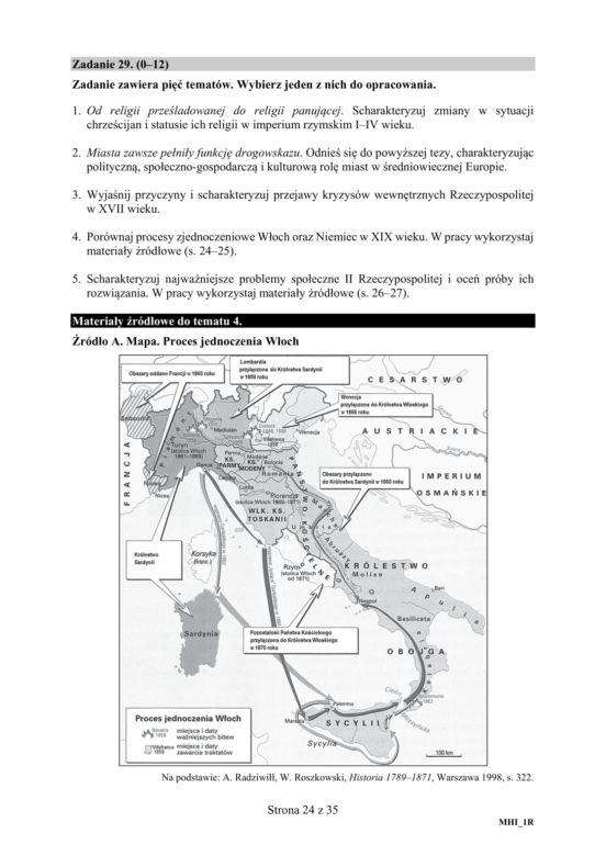Matura 2020 ARKUSZE CKE: Historia